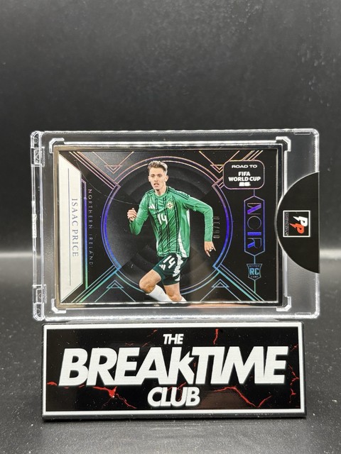 Isaac Price RC Silver Frame /10 - Panini Noir RTWC 2026 - Northern Ireland