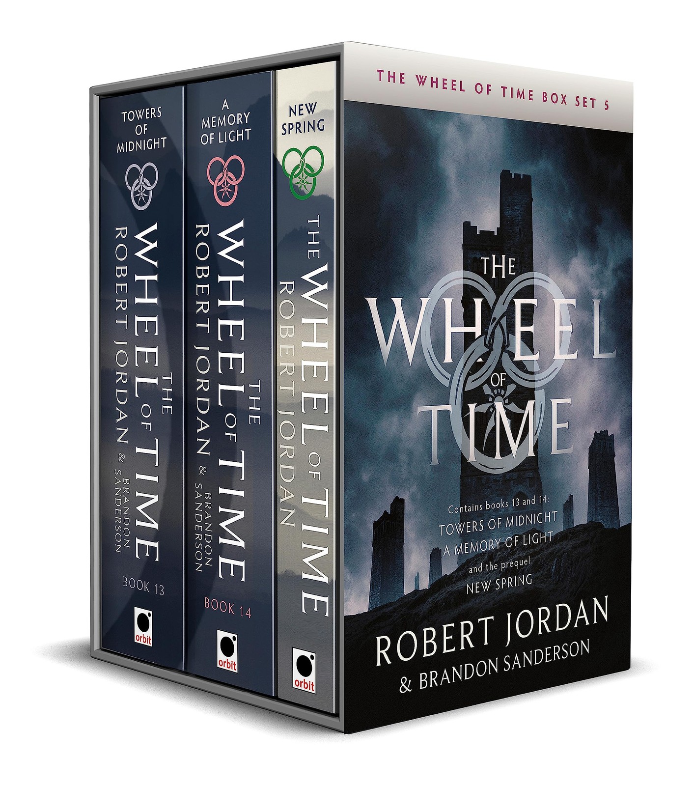 Wheel of Time Series 5 Books Box Set by Robert Jordan Books 13, 14 Prequel - Image 8