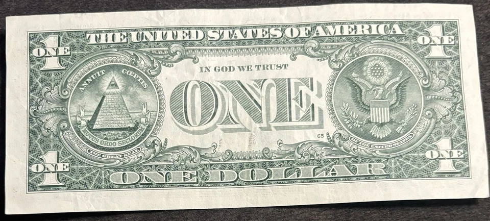 2021 Richmond $1 Bill August 31st 2014 Birthday/Anniversary 831 Santa Cruz Note - Image 2 of 2