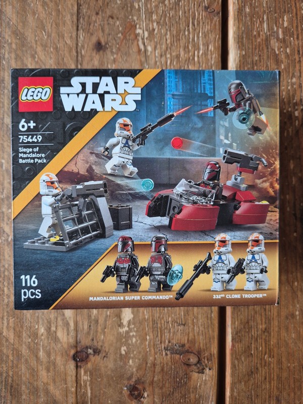 LEGO Star Wars Siege Of Mandalore Battle Pack 75449 - Brand New & Sealed ✨