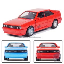 1/36 Audi Quattro 1980 Modelo Coche Aleación Diecast Vehículo de Juguete Niños Colección de Regalo