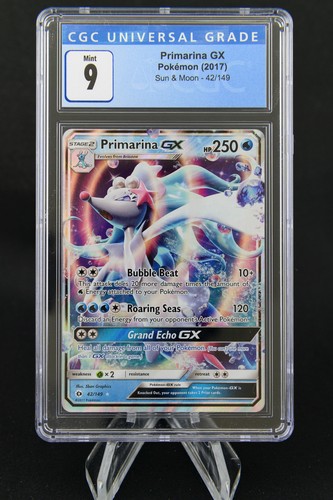 Primarina-GX graded CGC 9 for sale on eBay