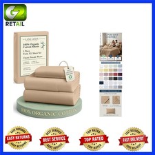 Sustainable Twin XL Organic Cotton Sheets - Soft, Durable, and Easy to Care For