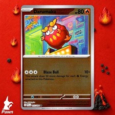 Darumaka Reverse Holo 15/94 Phantasmal Flames Pokemon TCG Card NM Art NC Empire