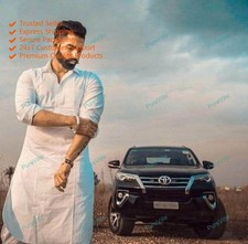 Mens Kurta Plain White Kurta Traditional Shirts Top Shirt Solid Mens Wear Cotton