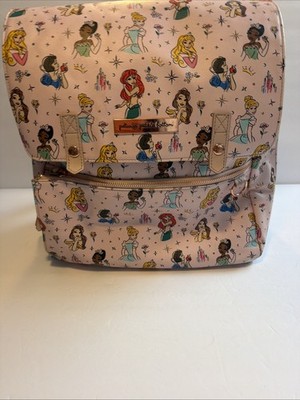 Petunia Pickle Bottom Disney Princess Pink Backpack Diaper Bag * Pre Owned*