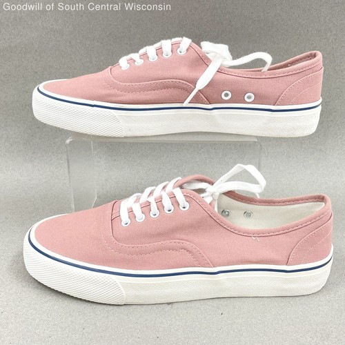 American Eagle Outfitters Women's Pink Canvas Sneakers Shoes Size 8 7147-182