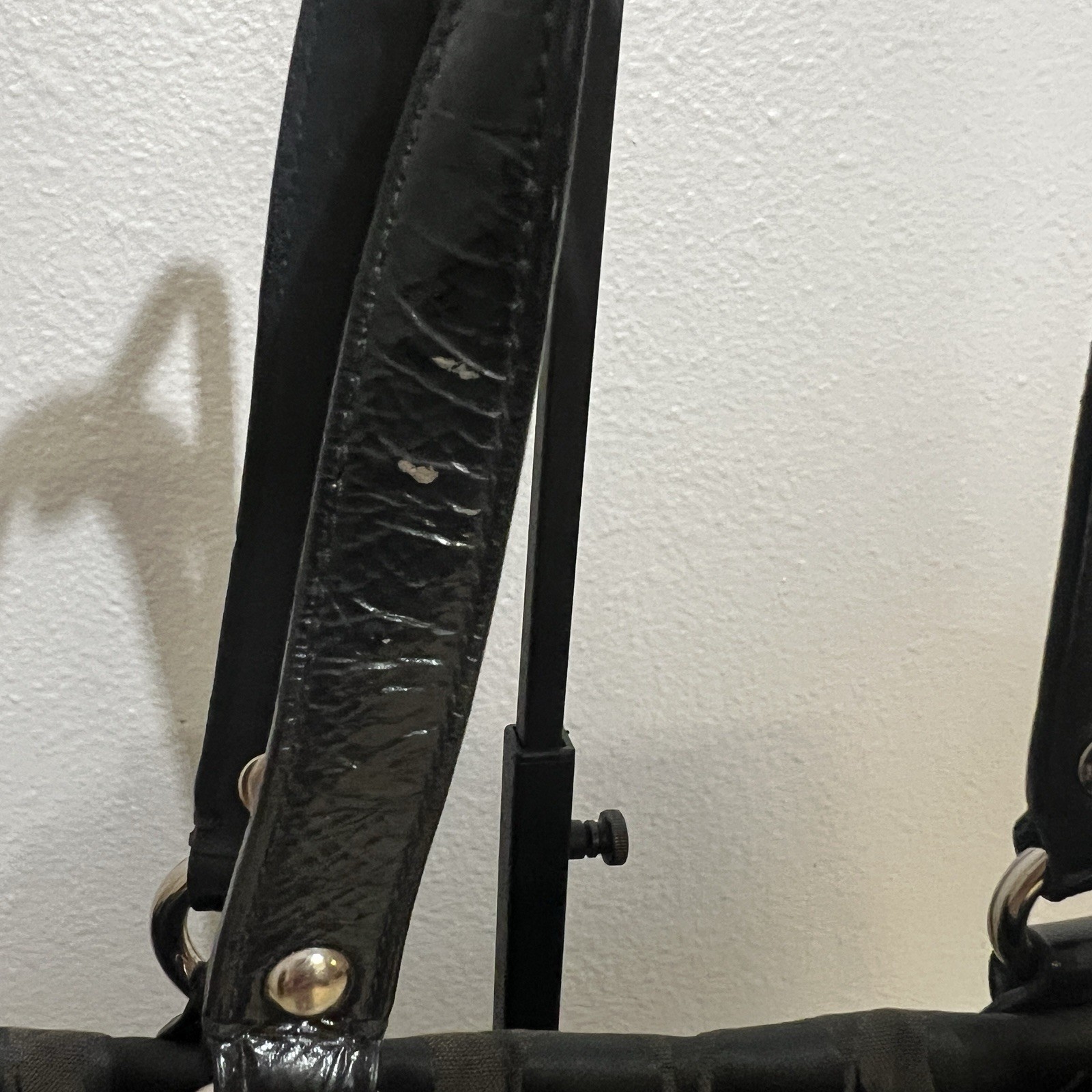 Coach Ashley Signature Sateen Carryall Tote Purse Y2K Black F15510  Authentic” thumbnail 14