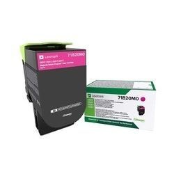 Evitez les traces avec le toner d'origine magenta LEXMARK 71B20M0 de 1000 pages