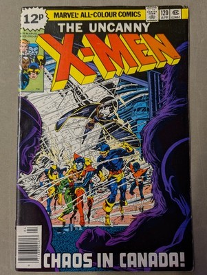 Uncanny X-Men #120, Marvel Comics, April 1979. Alpha Flight Team Cameo