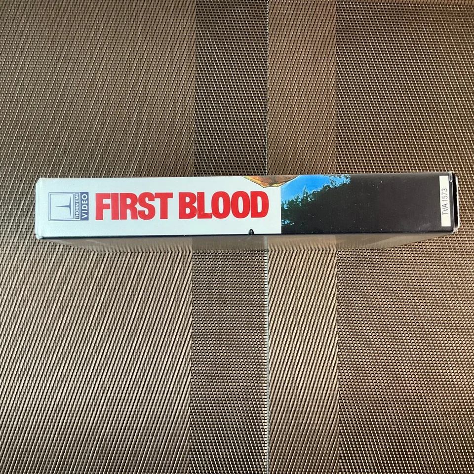 Rambo First Blood 1982 VHS Tape Clamshell Case Tested Good - Image 4 of 4