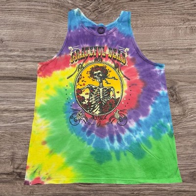 Grateful Dead Bertha Tie Dye Tank Top Shirt Men s Size Large
