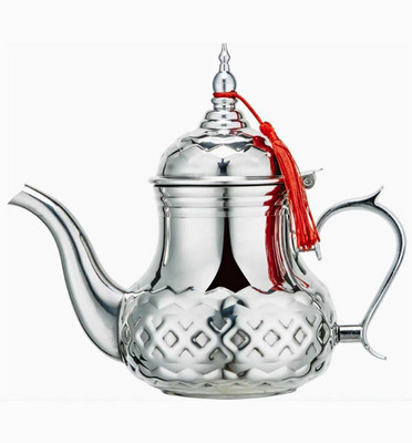  Teekanne -Marokkanische Teekanne aus Edelstahl   1,8 Liter