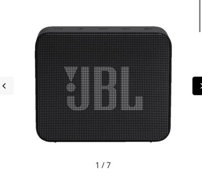 JBL Go Essential Tragbarer Bluetooth-Lautsprecher - Schwarz