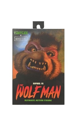 NECA Universal Monsters/Teenage Mutant Ninja Turtles Raphael as The Wolfman 7...