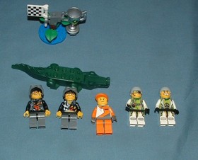 WORLD RACERS: GATOR SWAMP SET NO. 8899 - LEGO - 2010 - USED