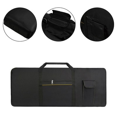 Schlanke und funktionelle Oxford Stofftasche zum Transport von 61 Tastaturen