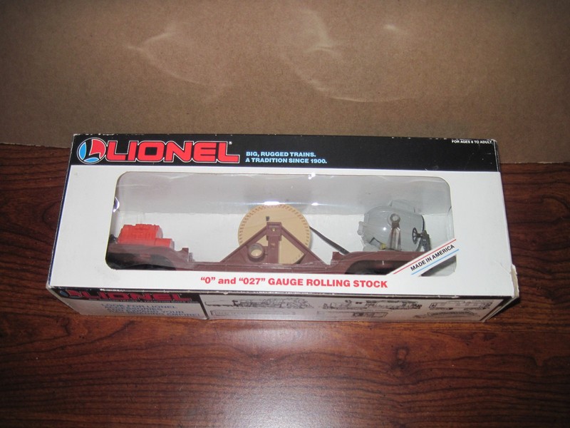 1990 LIONEL NEW YORK CENTRAL EXTENSION SEARCHLIGHT CAR  6-16625, PREOWNED