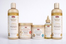 African Pride Moisture Miracle Honey  Coconut Oil Shampoo Sulfate-Free 16 fl oz