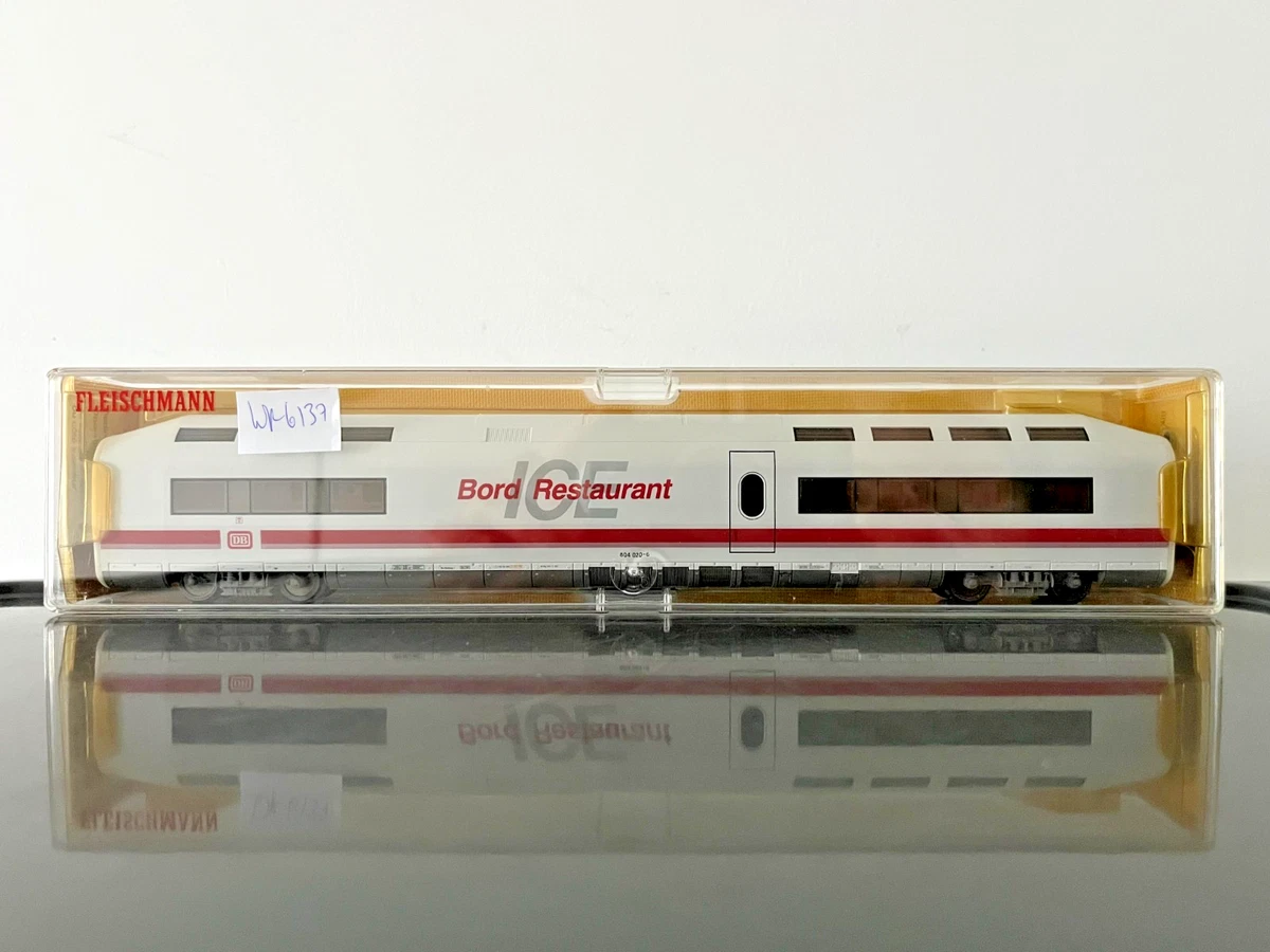 Fleischmann 5120 Voiture Banlieue DB - Époque Ho - 2 Cl Fourgon Mixte Aluminium
