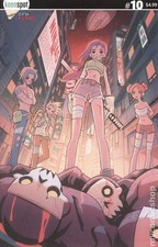 Ninjas and Robots #10D Dalmau Variant VF 2021 Stock Image
