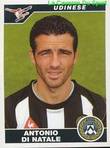 Natale 2005.478 Antonio Di Natale Italia Udinese Calcio Sticker Calciatori 2005 Panini Ebay