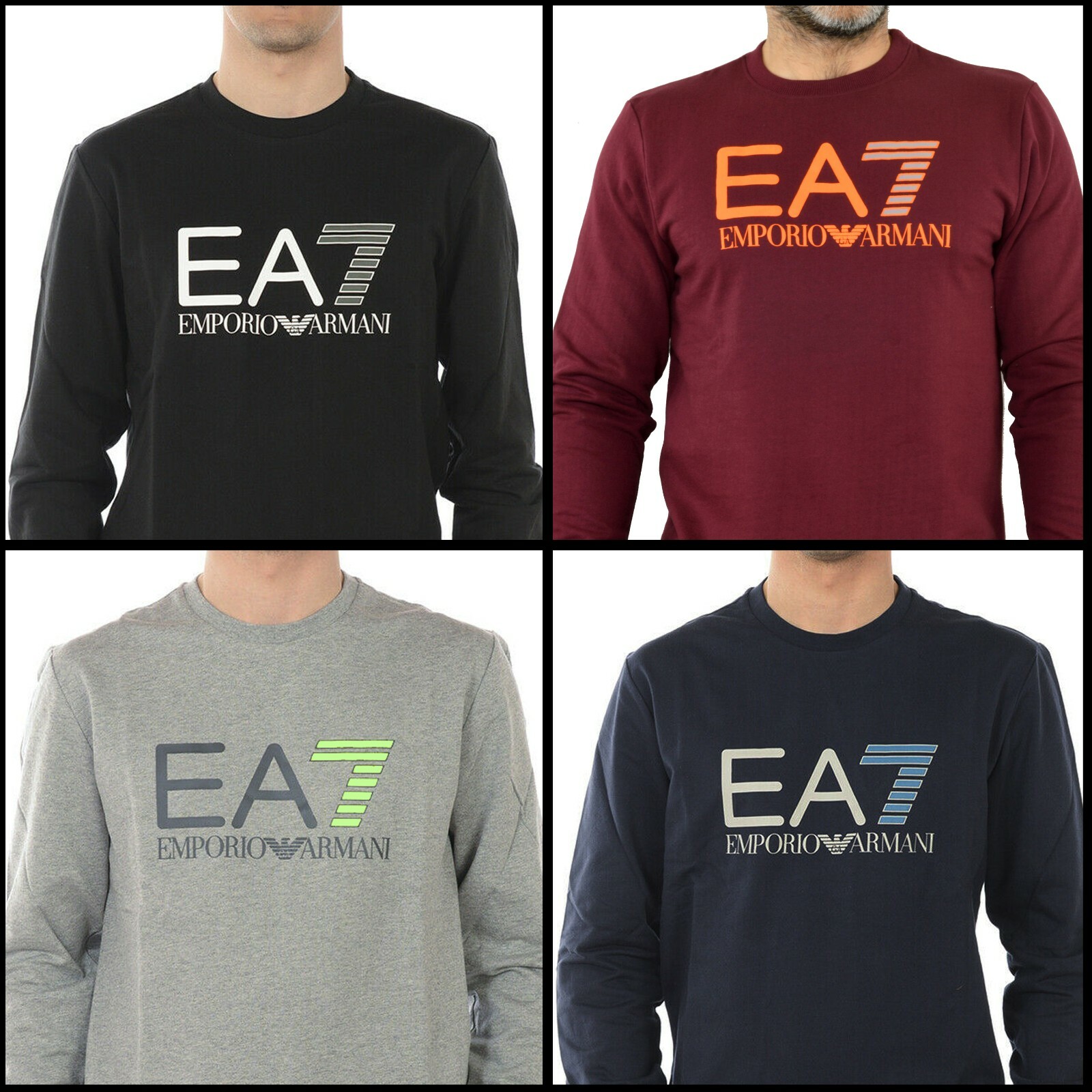 ea7 navy jumper
