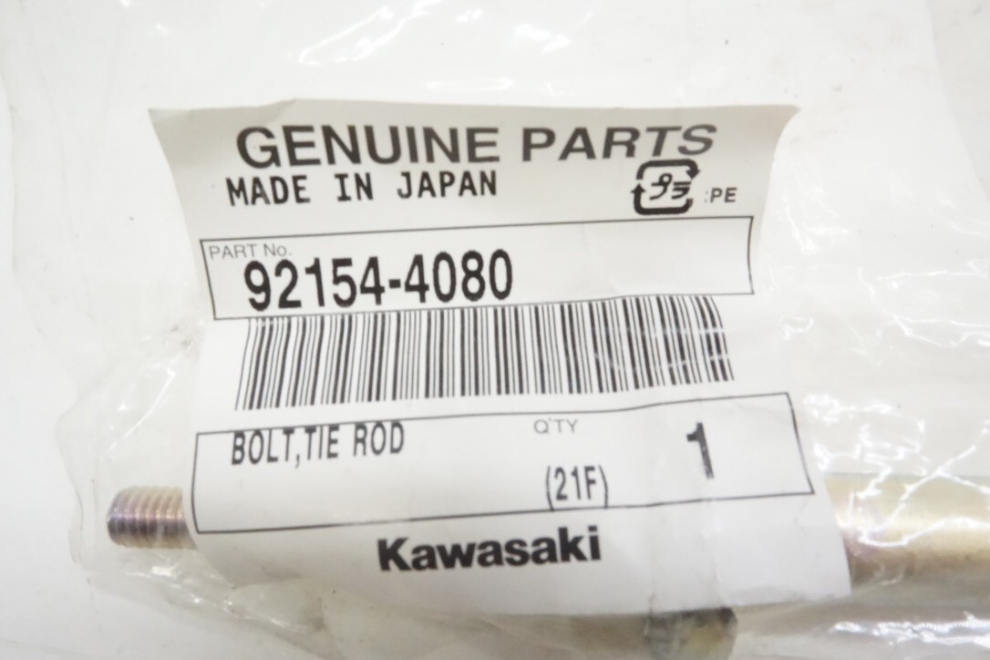 KX250 KX450 Tie Rod Bolt Linkage Shaft OEM Kawasaki 92154-4080