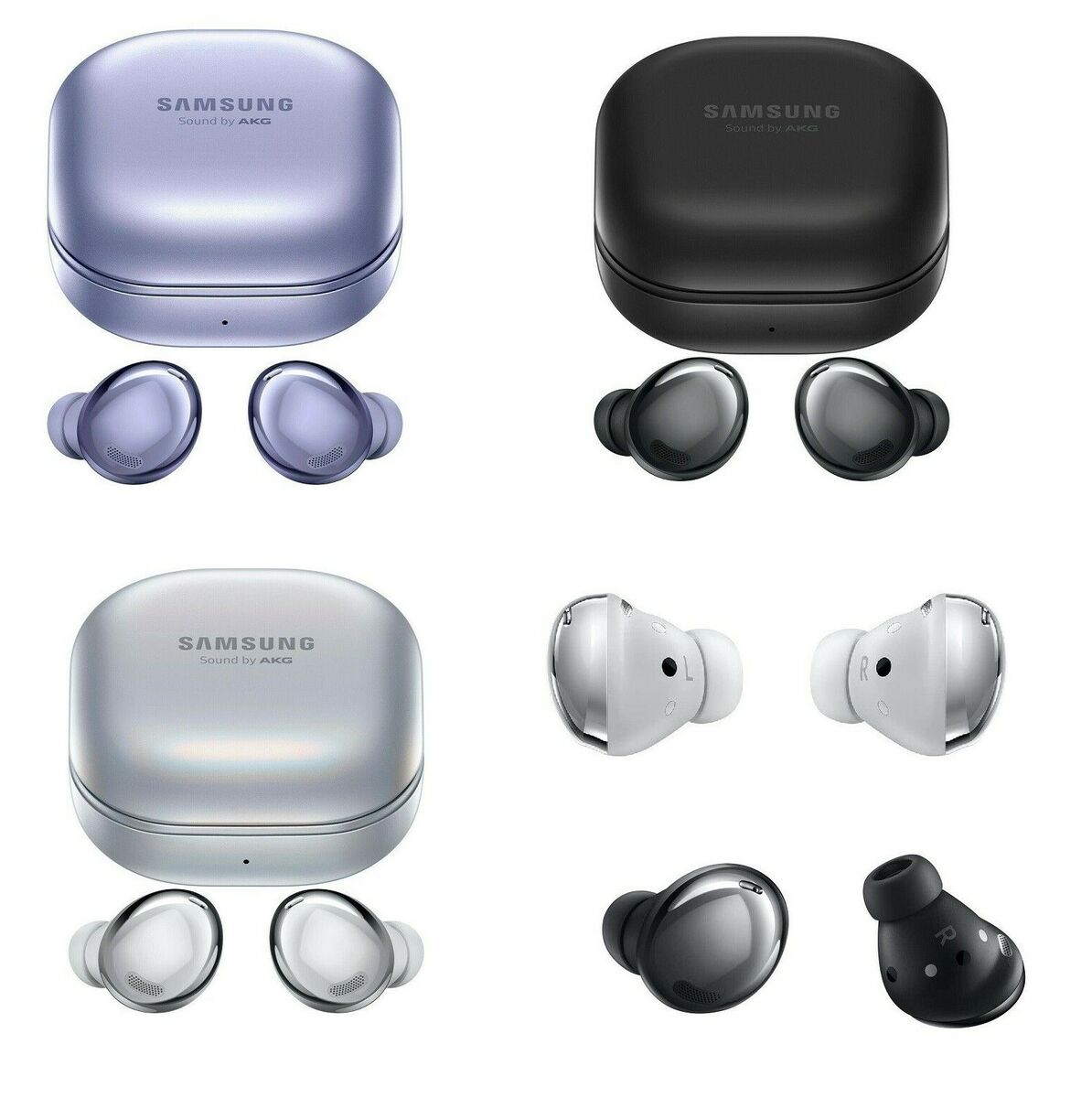  SAMSUNG Galaxy Buds Pro, Bluetooth Earbuds, True Wireless,  Noise Cancelling, Charging Case, Quality Sound, Water Resistant, Phantom  Black (US Version) : Electronics