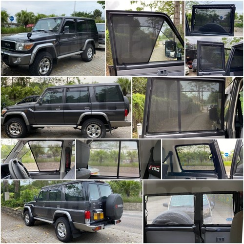 Magnetic Sunshade for Toyota Landcruiser Set of 7 pcs - Foto 3 di 5