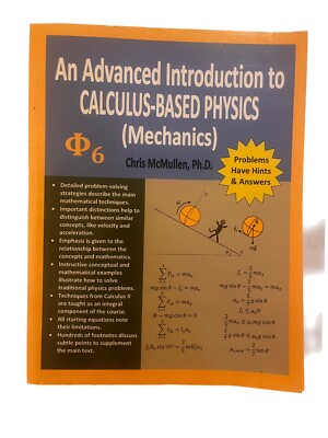 An Advanced Introduction to Calculus-Based Physics [Mechanics]