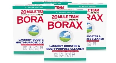 20 MULE TEAM BORAX 20 MULE TEAM Laundry Detergent All Natural Booster Multi Cleaner-65Oz Pack of 4-