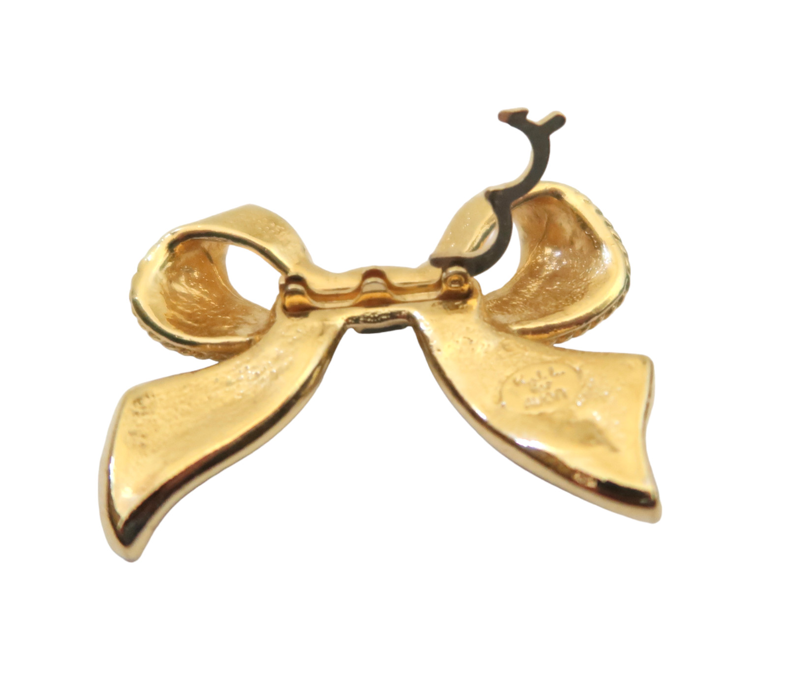 Vtg KENNETH JAY LANE x AVON enamel bow necklace e… - image 6