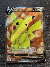PIKACHU V FULL ART - POKÉMON 157/172 EB09 STARS ÉTINCELANTES NEUF FR
