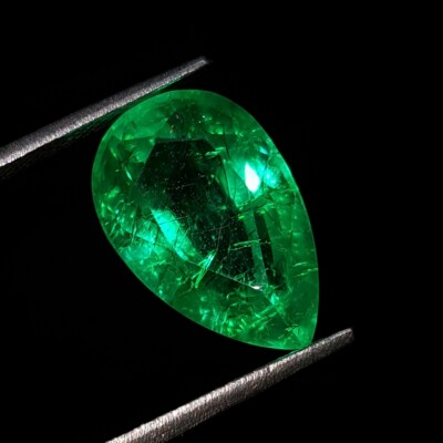 Émeraude Naturelle Colombienne 8-10 Ct - Certifiée GGL - Pierre Précieuse En Vrac