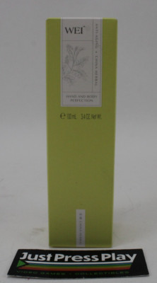 WEI Hand & Body Perfection Anti-Aging Cream China Herbal 3.4 oz New/Sealed
