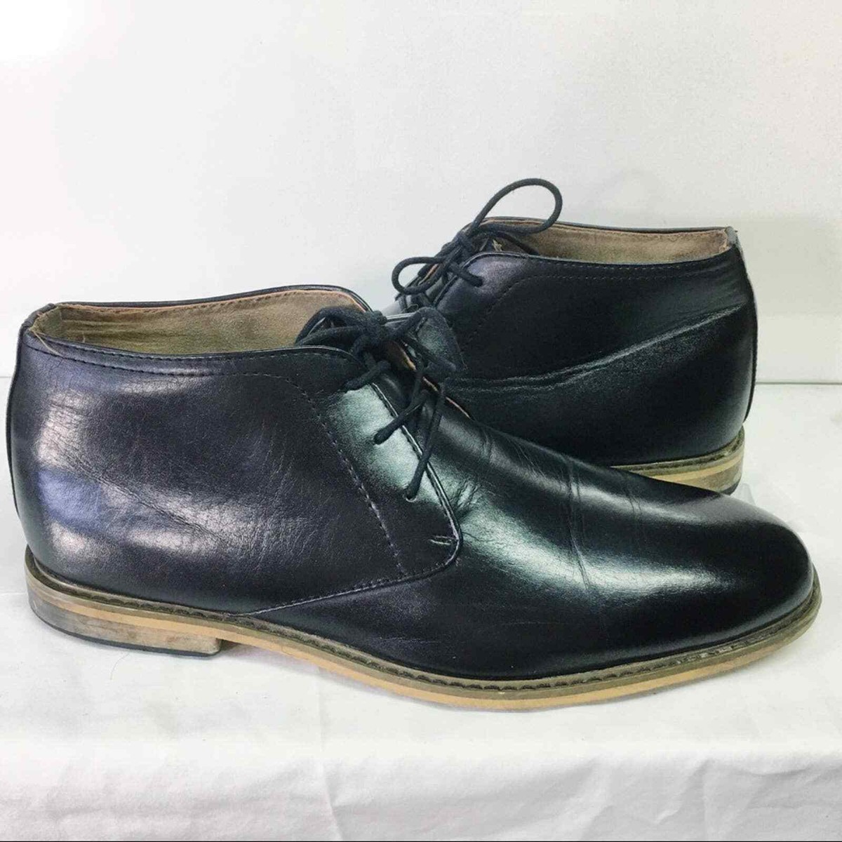 Deer Stags James Chukka Memory Foam 10 1/2 M Black Boots | eBay display picture 3