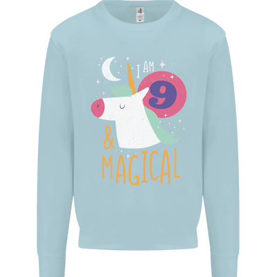 Felpa Magica Con Unicorno Per Ragazza Di Anni Compleanno 9°
