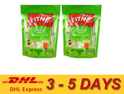 2 x 30 Teabags FITNE HERBAL GREEN TEA 100% Natural SLIMMING WEIGHT LOSS DIET