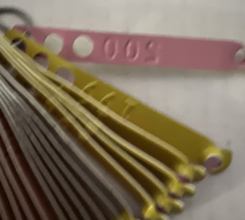 Poultry Game Bird (100) Adjustable Leg Bands #201-300 & Applicator - Bild 4 von 6