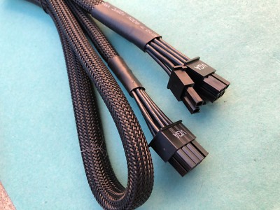 EVGA SUPERNOVA  PCIE VGA Power Supply Cable ,ORIGINAL  ( 29'' ) 