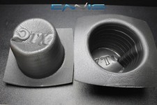 2 PCS SPEAKER BAFFLE ACOUSTIC FOAM 8" ROUND CAR AUDIO BASS IBBAF80