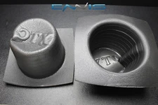 2 PCS SPEAKER BAFFLE ACOUSTIC FOAM 8" ROUND CAR AUDIO BASS IBBAF80