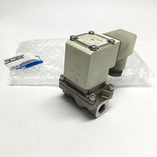 SMC VXZ236CZ2ABXBC High-Temp Oil Solenoid SS Valve, 2-Way NC, 24VDC, 1/4" NPT