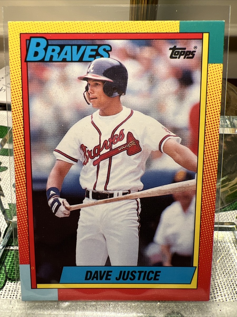 その他 baseball card 1990 Topps Traded Baseball Card #48T Dave Justice Rookie (F8) | eBay