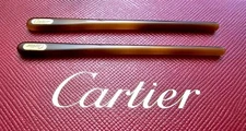 NEW! Authentic Cartier Tortoise Temple Ends