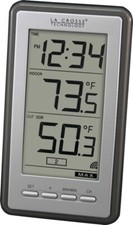 La Crosse WS-9160U-IT-CB Black White Wireless Thermometer Indoor/Outdoor 9669797