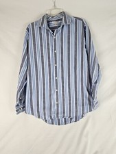 Banana Republic Stripe Long Sleeve Button Up Dress Shirt Size Large 16 - 16.5