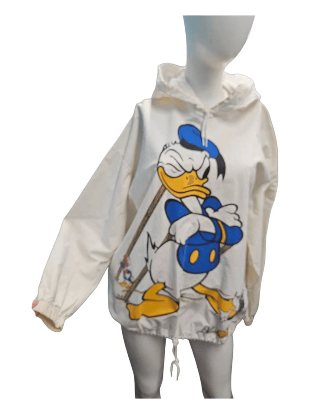 Disney Vintage 90's Hoodie Womens 2X Donald Duck