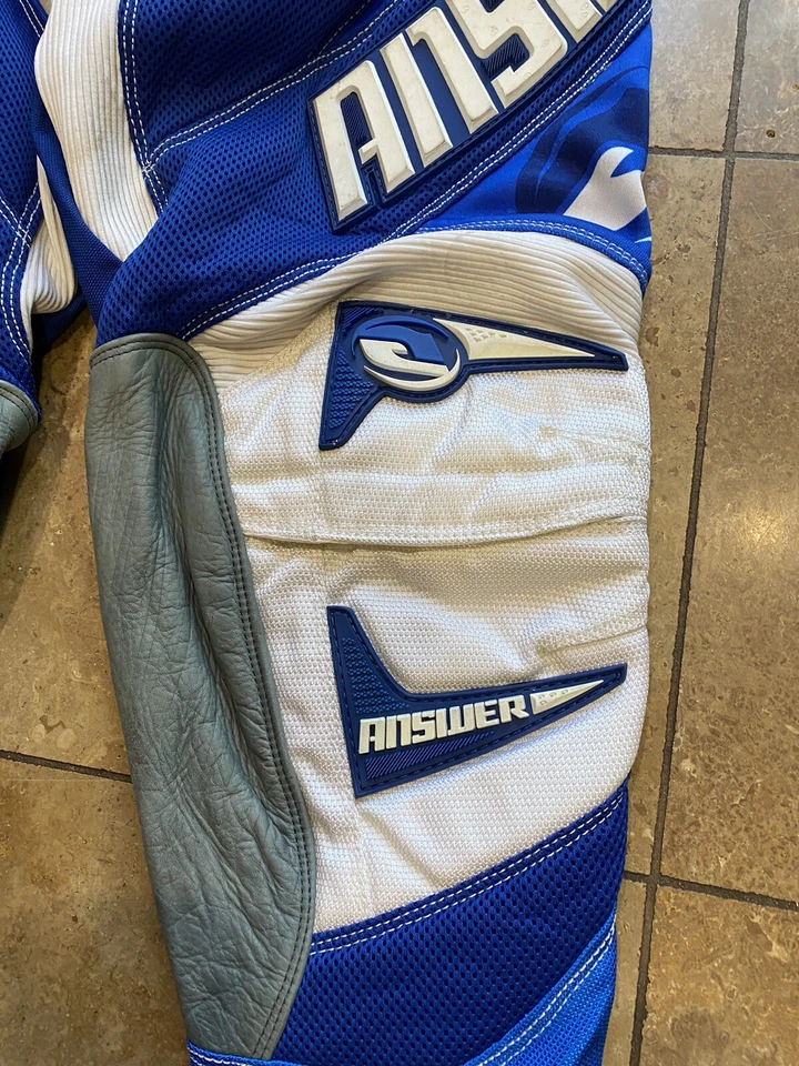 Signed David Vuillemin 2006 Jeremy McGrath Invitational Motocross Worn Pants - Image 4 of 4